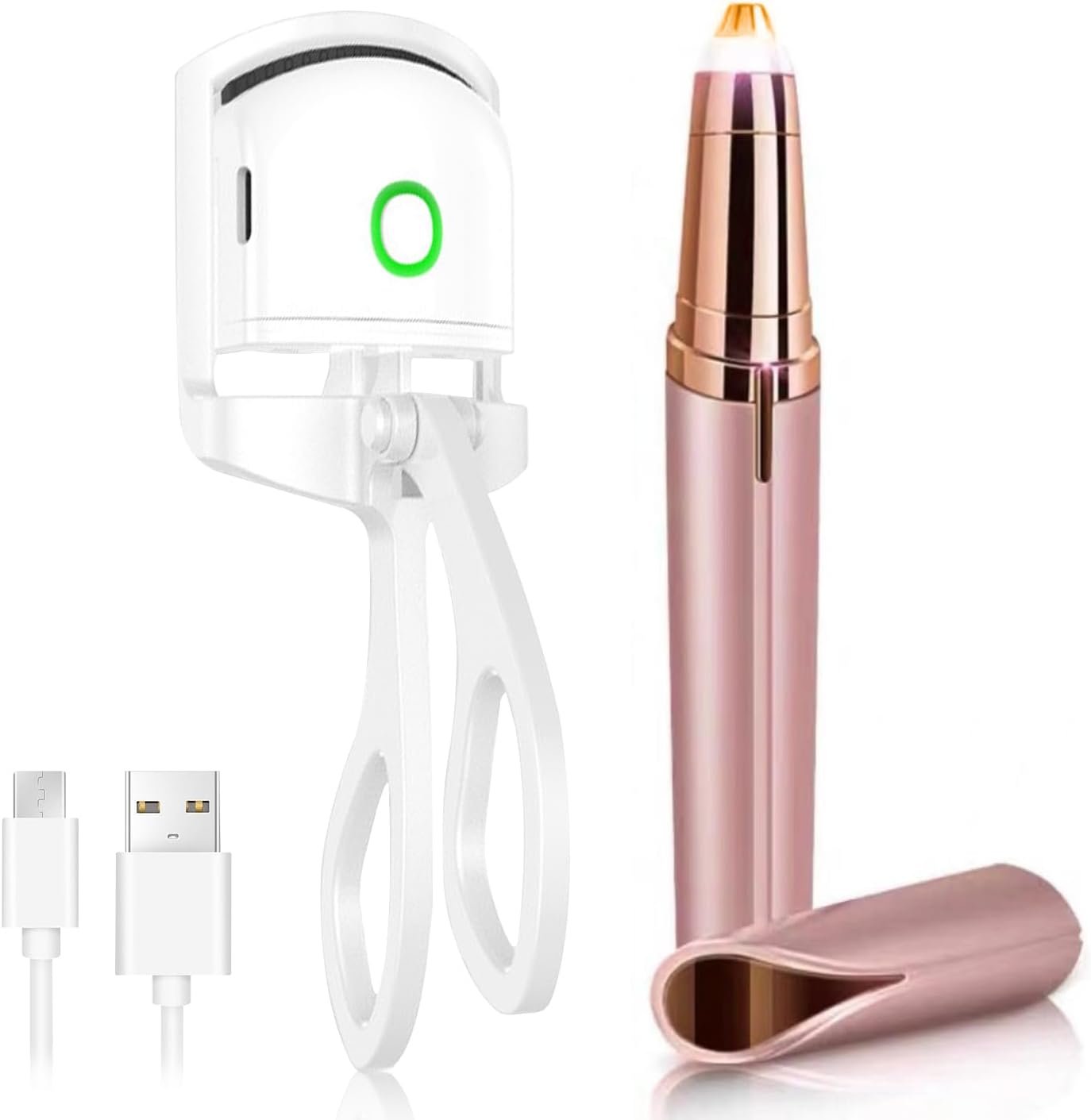 Read more about the article 【折后价:$11.99 Prime包邮】可充电加热睫毛夹和电动眉毛修剪器美容套装