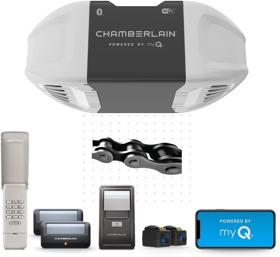 Read more about the article 【折后价:$149 Prime包邮】Chamberlain C2405 MYQ 智能车库门开启器