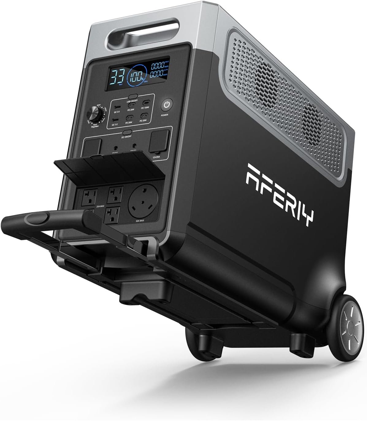 Read more about the article 【折后价:$1399.99 Prime包邮】AFERIY 3840Wh 便携式电站