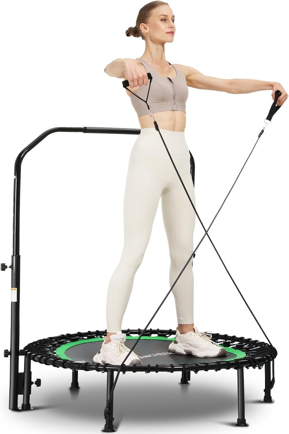 Read more about the article 【折后价:$129  Prime包邮】 ANCHEER 40/48 英寸可折叠迷你健身蹦床