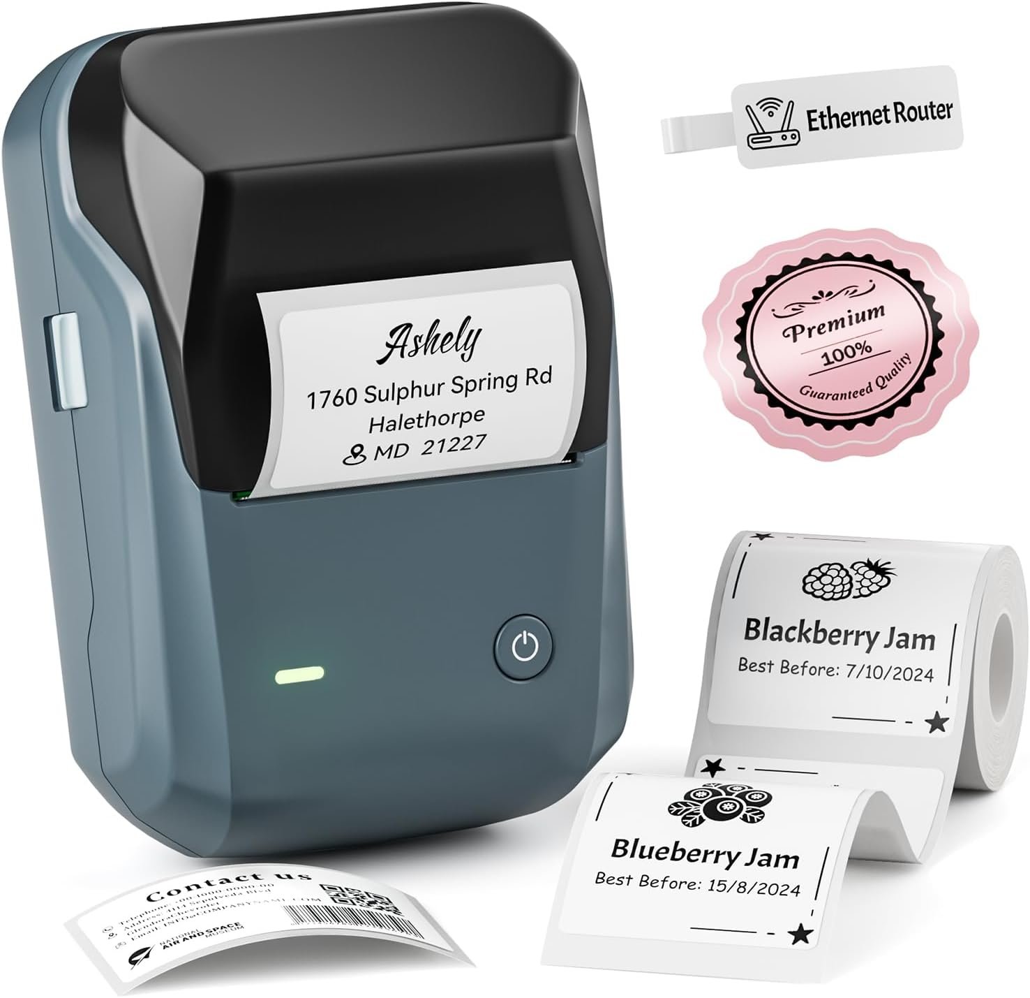 Read more about the article 【折后价:$19.99 Prime包邮】NIIMBOT B1 蓝牙标签机