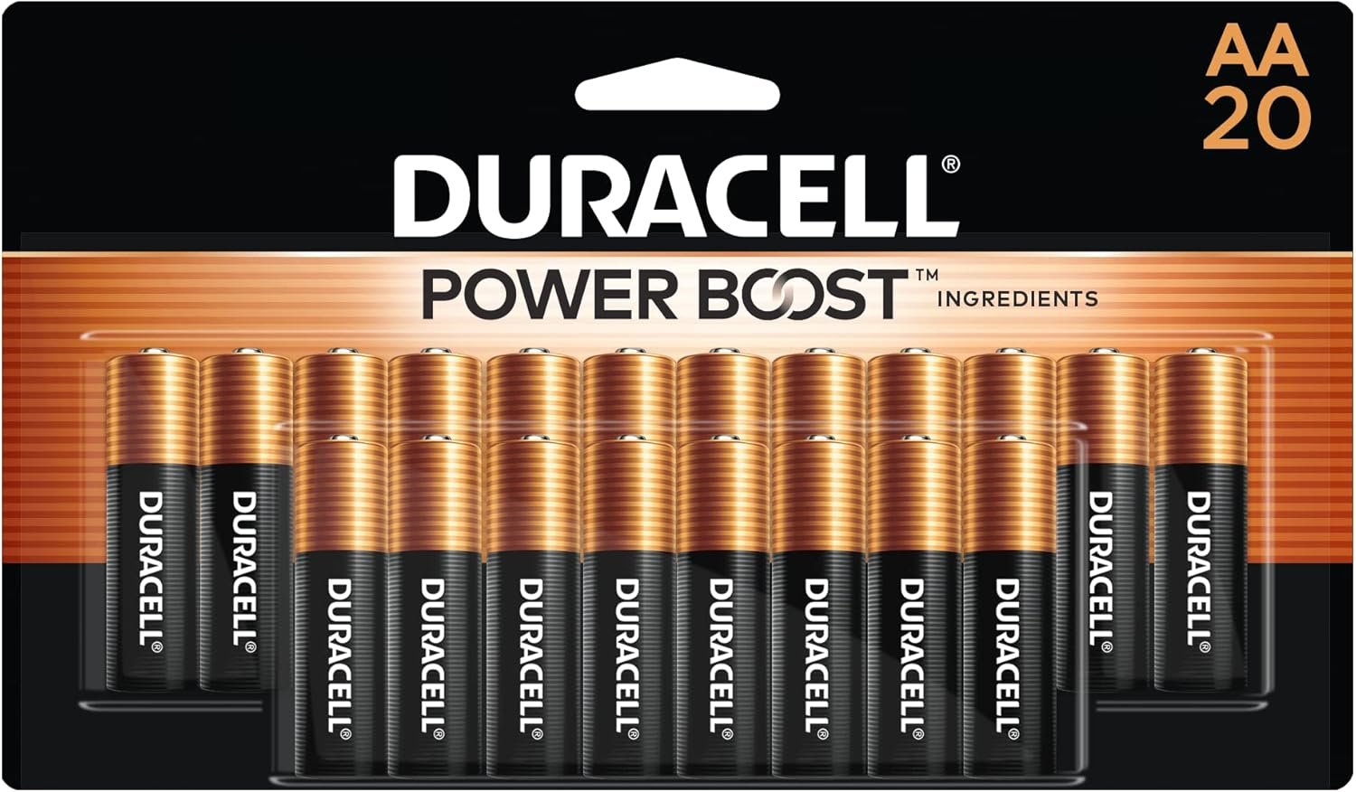 Read more about the article 【折后价:$9.70 Prime包邮】Duracell AA 电池 20节装