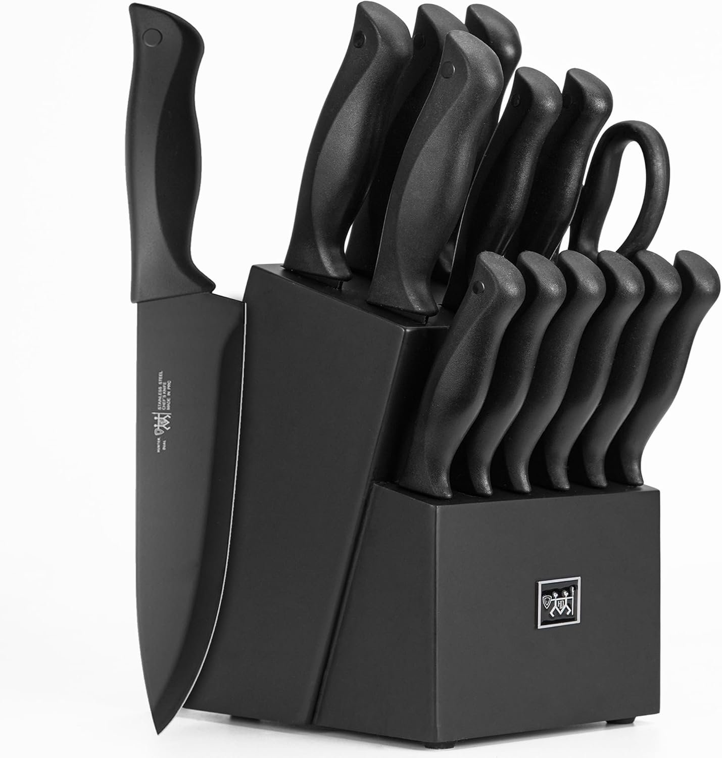 Read more about the article 【折后价:$29.99 Prime包邮】HUNTER.DUAL 15 件厨房刀具套装