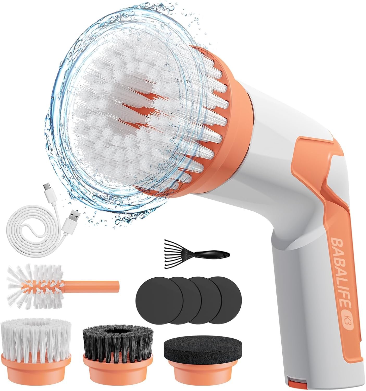 Read more about the article 【折后价:$11.19 Prime包邮】电动旋转洗涤器