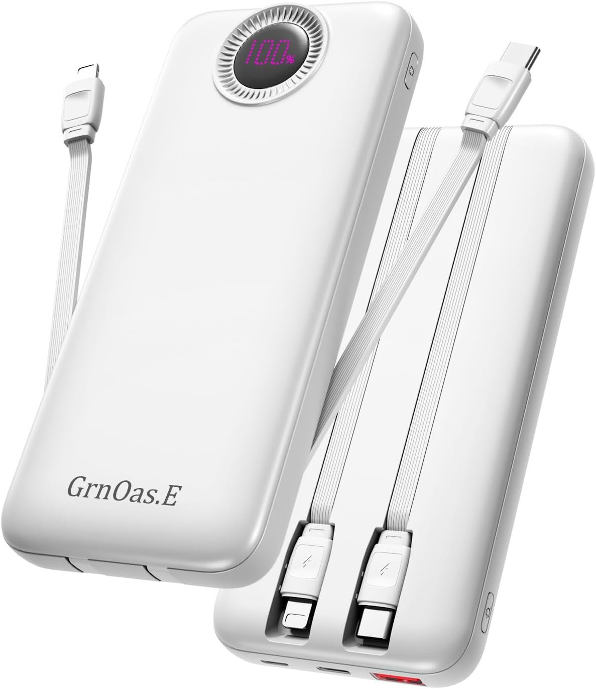 Read more about the article 【折后价:$9.93 Prime包邮】带内置电缆的便携式充电器，10000mAh 22.5W 